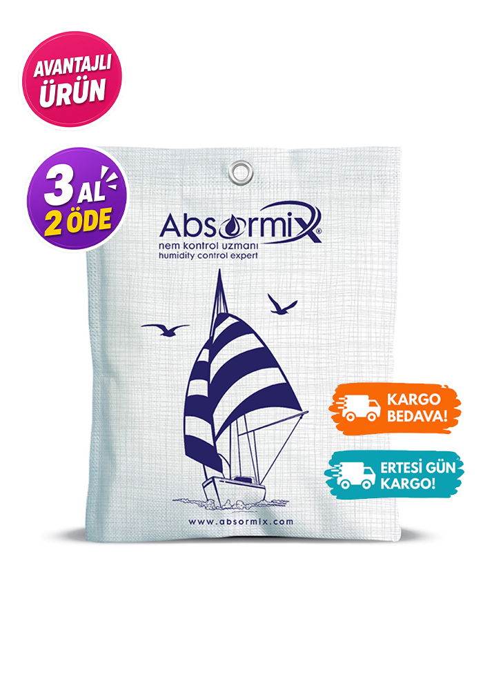 3 Adet 1x500 gr Sailboat Ürünü Alana 1x500 Sailboat Ürünü Hediye